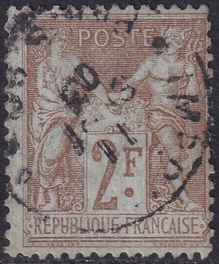 France 1900 Sc 108 used