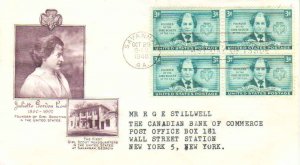 United States Scott 974 Typewritten Address.