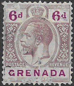 Grenada  84   1913   6d  fine used