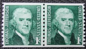 US #1299 MNH Coil Line Pair SCV $.25 L2