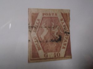 Naples ( Italy)  #  5   used  cut short