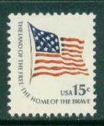 1597 15c Fort McHenry Flag Fine MNH