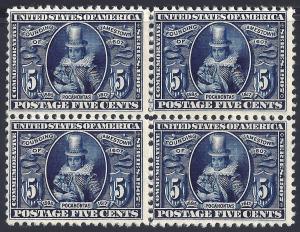 U. S. 330 FVF MNH Blk/4 SCV$1245.00 Fresh