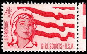 # 1199 MINT NEVER HINGED GIRL SCOUTS
