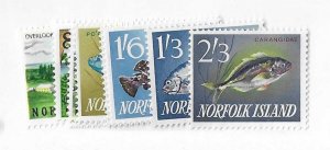 Norfolk Island Sc #49/60 complete set of 10 NH VF