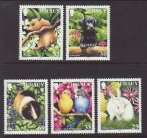 Jersey 1093-1097 Animals MNH VF