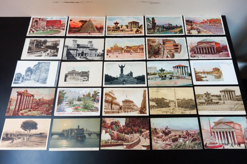 Italy Nice Early 1900s Postcard Lot Over 50 Items