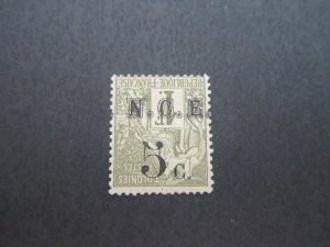 French New Caledonia 1886 Sc 8a MH