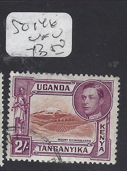 KENYA,UGANDA ,TANGANYIKA (P1710B)  KGVI   2/-  SG 146   VFU