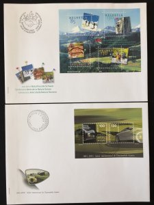 Switzerland 1999/2005 FDC Covers x 33 CP2594AAA