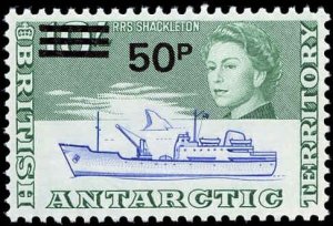 British Antarctic Territory #25-38, Complete Set(14), 1971, Never Hinged