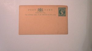 ERARLY GRENADA POSTAL CARD MINT ENTIRE
