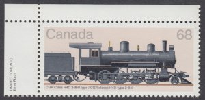 Canada - #1074 Locomotives - MNH