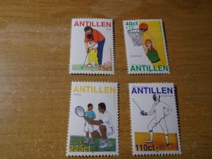 Netherlands Antilles  #  B336-39  MNH  Sport /  Golf