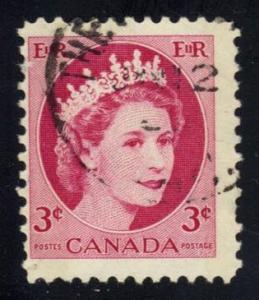 Canada #339 Queen Elizabeth II; Used