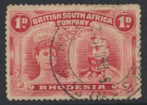 British South Africa Company SG 125  spacefiller perf 14 1910  see details an...