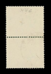 [SOUTH AFRICA] 1936: 2sh6p Scott 44c vertical pair (used)