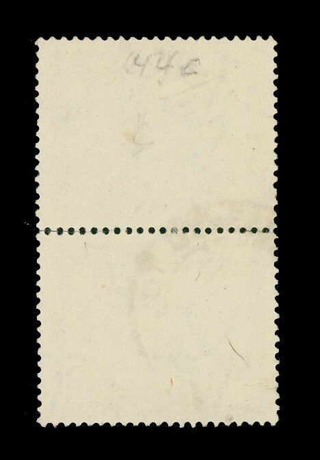 [SOUTH AFRICA] 1936: 2sh6p Scott 44c vertical pair (used)