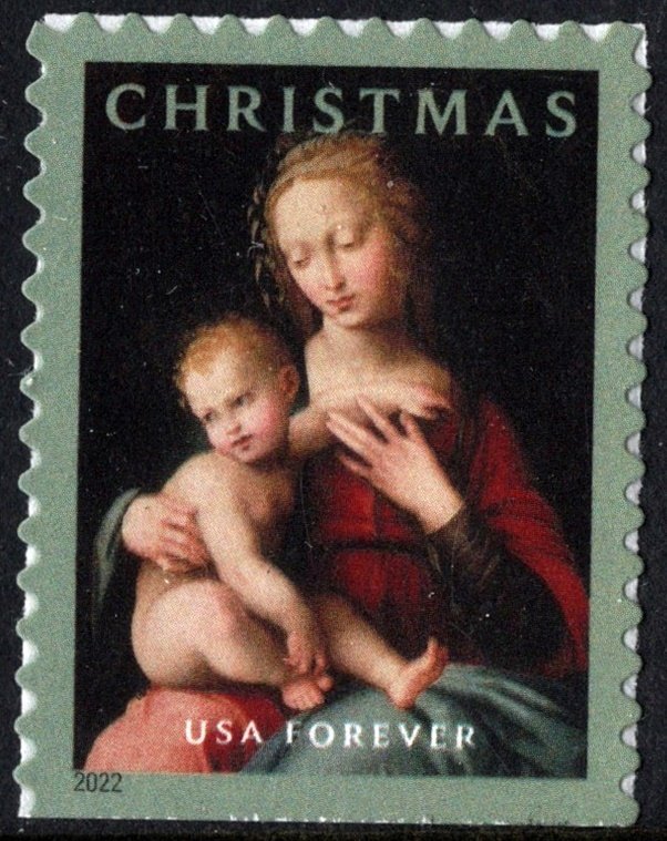 SC#5721 (Forever) Virgin and Child Booklet Single (2022) SA