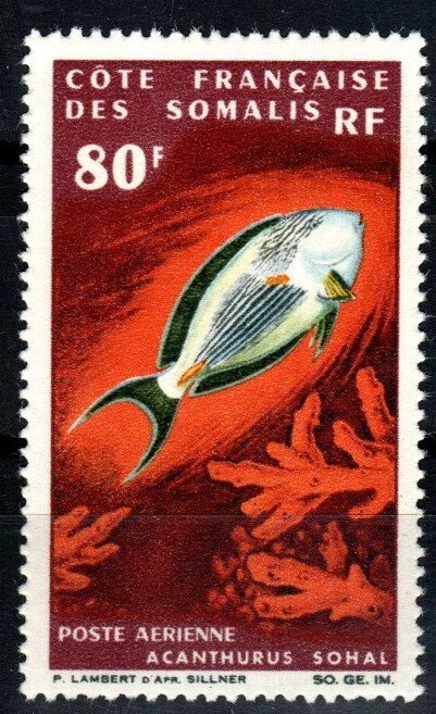 Somali Coast #C47 MNH CV $15.00 (X7316)