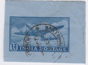 INDIA Postal Stationery Cut Out A17P28F37977-