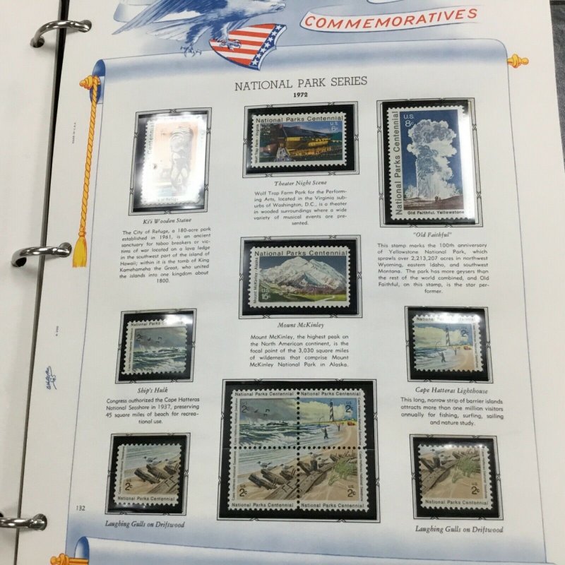 US Stamp COLLECTION 1970-1986  1,059 MNH commemorative stamps.    $160  face val