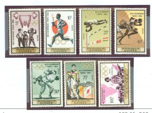 Guinea #355-60/C65 Unused Single (Complete Set) (Olympics)