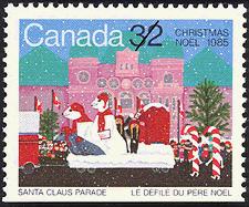 #1070 Canada 1985 MNH Christmas - Santa Claus Parade 32