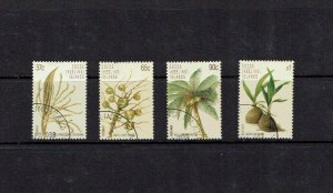 Cocos (Keeling) Islands: 1988 Life Cycle of the Coconut, Fine Used Set.