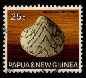 PNG Papua New Guinea Scott 274 Used shell stamp