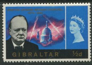 Gibraltar - Scott 171 - General Issue -1966 - MLH - Single 1/2d Stamp