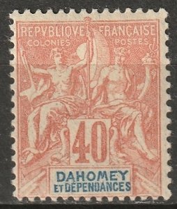 Dahomey 1904 Sc 11 MH*