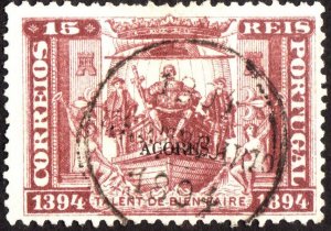 1894, Azores 15R, Used, Sc 67