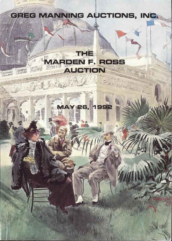 Manning:    The Marsden F. Ross Auction (2 parts), Greg M...