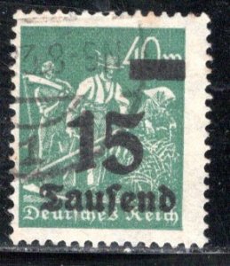 Germany Reich Scott # 243, used, Mi # 279a, exp h/s