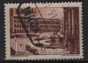 MACAU, 328, USED, 1948, MACAU DWELLING