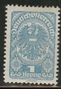 Austria Scott 218 MH* stamp 