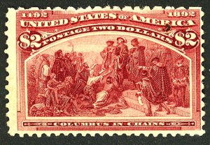 U.S. #242 MINT OG HR