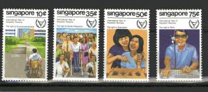 Singapore 378-381 MNH