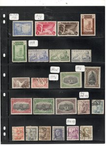 SPAIN COLLECTION ON STOCK SHEET, MINT/USED