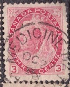 Canada - 78 1898 Used thin