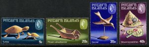 PITCAIRN ISLANDS SC#194-197 HANDCRAFT, CRAFTS, TOYS, INDUSTRY (1980) MNH