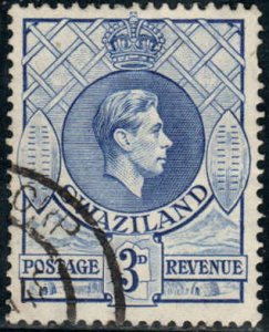 Swaziland  #31  Used   CV $1.75; short perf on right edge