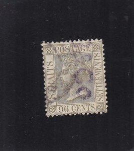 Straits Settlement: Sc #57, Used (35786)