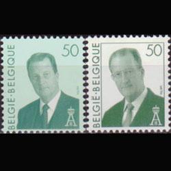 BELGIUM 1994 - Scott# 1529-30 King 50f NH