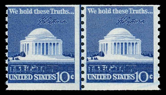 USA 1520 Mint (NH) Line Pair