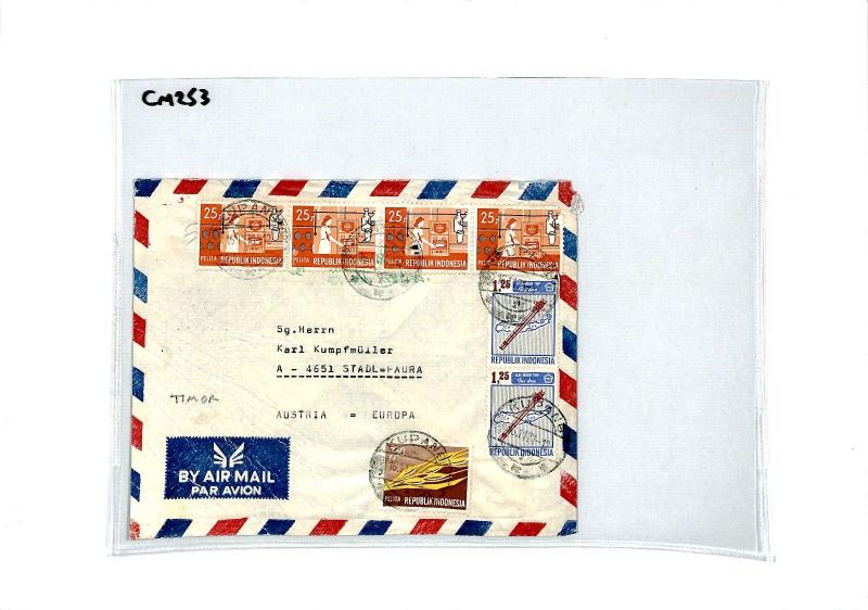 CM253 *INDONESIA* Missionary Air Mail MIVA Austria Cover