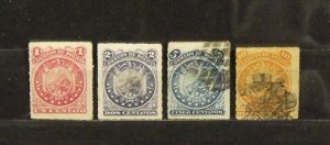 15399   BOLIVIA   Used # 24, 25, 26, 27                     CV$ 22.00