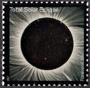 SC#5211 (49¢) Total Solar Eclipse Single (2017) SA