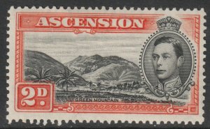 Ascension Scott 43 - SG41, 1938 George VI 2d Perf 13.1/2 MH*